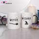 Set de deux Mugs Witch & Wizard