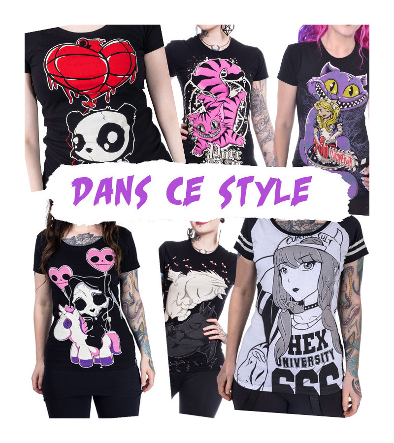 Style of t-shirts