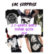 Sac Surprise T-shirts Girly - Thème Goth