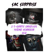 Sac Surprise T-shirts Unisexes - Thème Horreur
