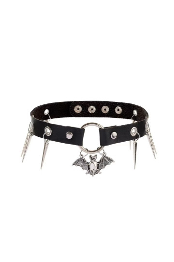 Choker Chauve-Souris Piques