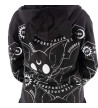 Ouija Bats Hoodie With Ears