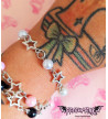 Bracelet Etoiles Perles Blanches