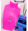Collier Atomic Stars Acier Inoxydable