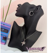 Boucles D'Oreilles Etoiles Acier Inoxydable