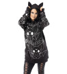 Sweat-shirt Ouija Bats Capuche A Oreilles