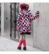 Hoodie Oversized Checkered Gloomy ACDC RAG Modèle 1m53