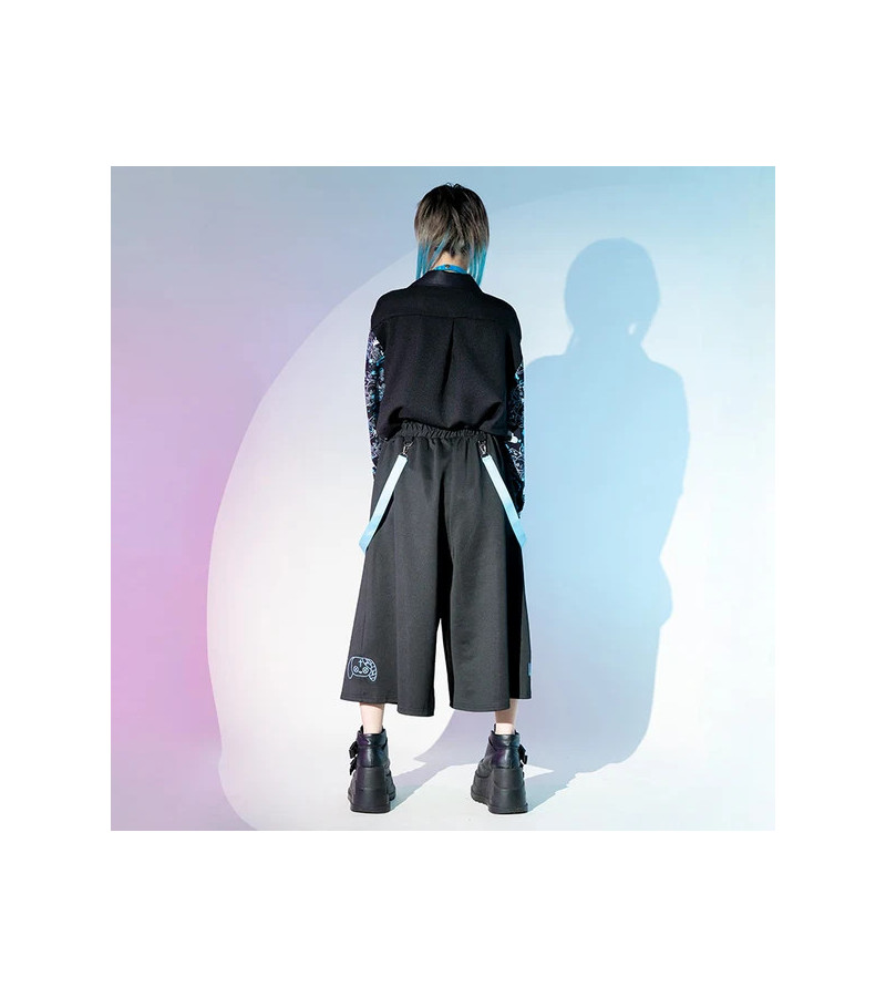 Blood Mill Blue Cropped Pants ACDC RAG