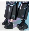 Blood Mill Blue Cropped Pants ACDC RAG