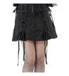 Nemy Black Mini Skirt - Freaky Pink