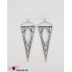 Boucles D'oreilles Ethniques Grands Triangles