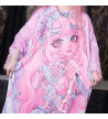 Heaven Pink Oversized t-Shirt ACDC RAG