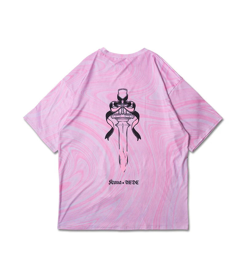 T-shirt Heaven Rose Oversized ACDC RAG