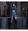 Surjupe Hell Roll Noire Bleue ACDC RAG