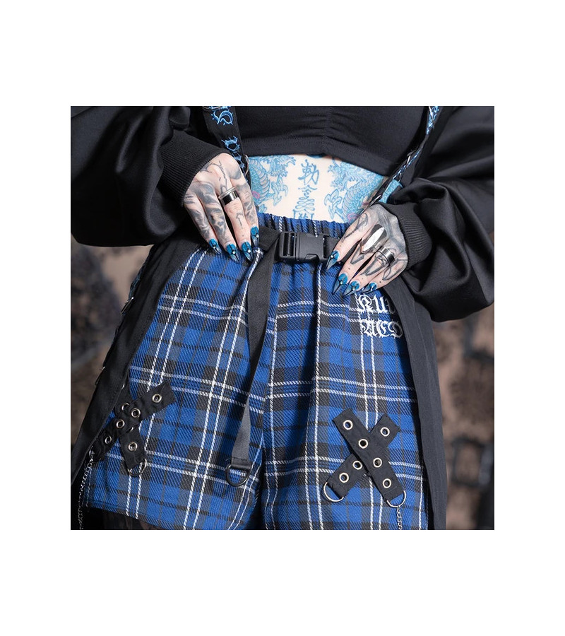 Surjupe Hell Roll Noire Bleue ACDC RAG