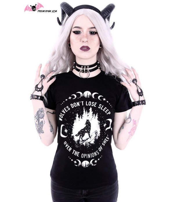 T-shirt Gothique Wolves