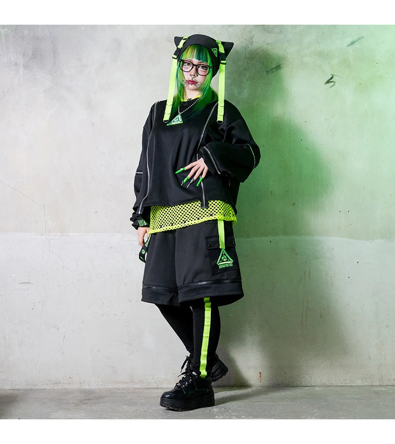 Short Uzurai Vert ACDC RAG