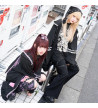 Punky Bunny Usamimi Hoodie Blanc et Rose ACDC RAG