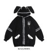 Punky Bunny Usamimi Hoodie White ACDC RAG