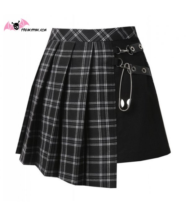 Jupe ecoliere grise on sale