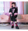 Usatan Jacket Black Pink ACDC RAG Model 151cm