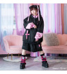 Usatan Jacket Black Pink ACDC RAG Model 151cm