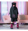 Usatan Jacket Black Pink ACDC RAG Model 151cm