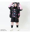 Usatan Jacket Black Pink ACDC RAG Model 151cm