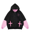 Veste Usatan Noire Rose ACDC RAG