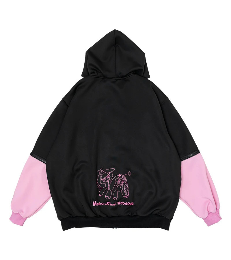 Veste Usatan Noire Rose ACDC RAG