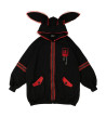 Punky Bunny Usamimi Hoodie Red ACDC RAG