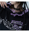 Devil Punk Purple Hoodie ACDC RAG
