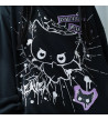 Devil Punk Purple Hoodie ACDC RAG