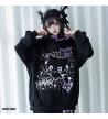 Devil Punk Purple Hoodie ACDC RAG