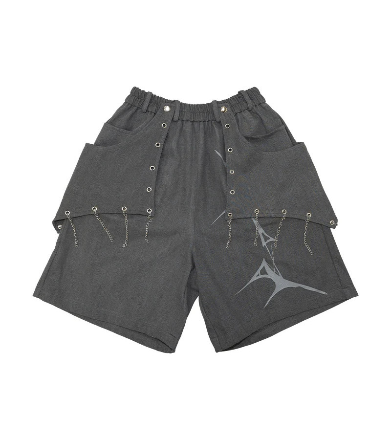 Cryptid Corpse Half Pants Grey ACDC RAG