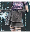 Heart Hack Gray Pink Skirt ACDC RAG