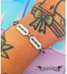 Bracelet Rasoirs Acier Inoxydable