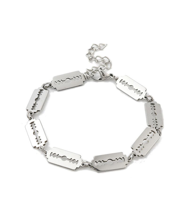 Bracelet Rasoirs Acier Inoxydable