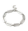 Razor Blades Stainless Steel Bracelet
