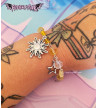 Bracelet Soleil Perles Jaunes