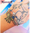 Blue Heart Bracelet