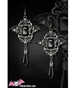 Boucles d'oreilles Gothic Bats