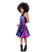 Robe salopette Rose Et Bleue Tie And Dye