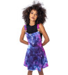 Robe salopette Rose Et Bleue Tie And Dye