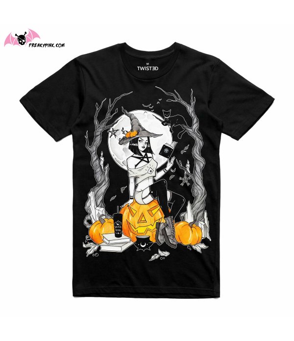 T-shirt Halloween Witchy Hour