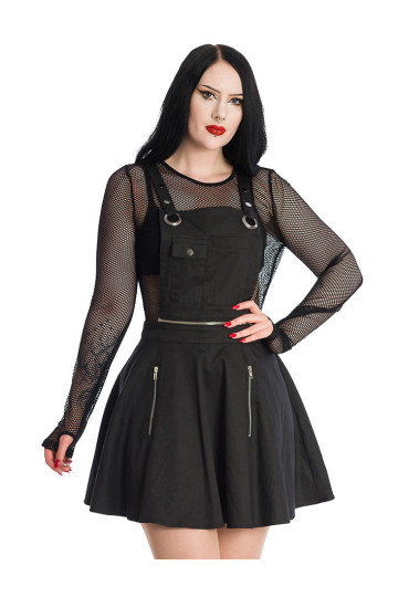 Black Elysium Pinafor Dress