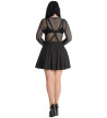 Black Elysium Pinafore Dress