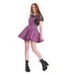Robe Salopette Rose A Carreaux XL ET XXL