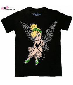 T-shirt Fée Clochette Tatouée