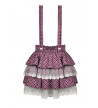 Angel Wings Pink White Frilly Strap Dress